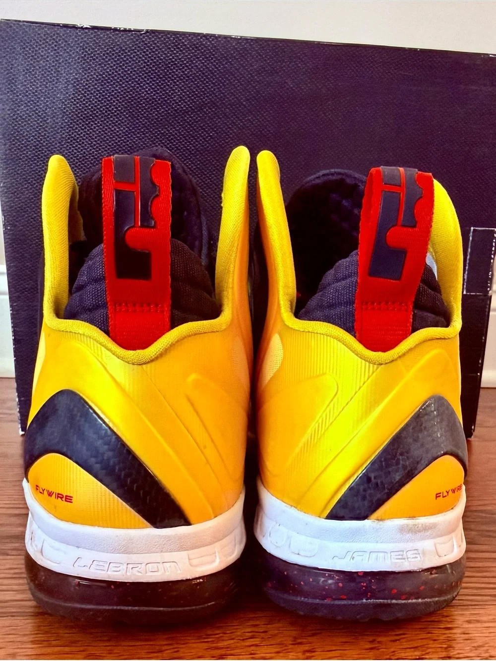 Nike LeBron 9 PS Elite Taxi Size 13 OG Box